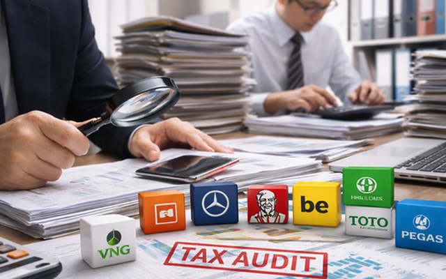 Danh sách 302 doanh nghiệp thu nghìn tỷ, lãi mỏng hoặc thua lỗ nhiều năm bị Cục Thuế kiểm tra: Gọi tên VNG, KFC, Be Group, Sunlife...