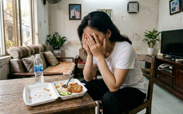 1 chiếc hộp cơm khiến bà mẹ bật khóc UẤT NGHẸN: Chi tiết nhỏ nhìn ra cả 1 bi kịch gia đình!