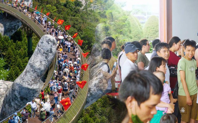 Mới 2 ngày đầu kỳ nghỉ lễ, Đà Nẵng đã đông khủng khiếp!