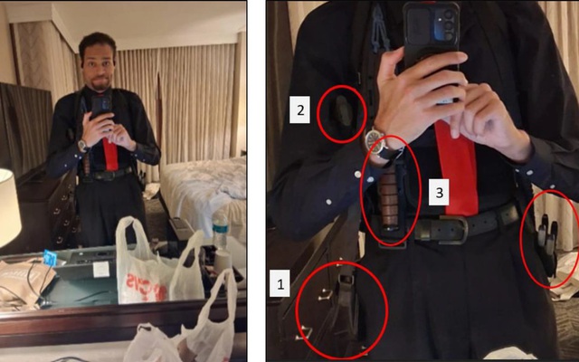 Mỹ công bố video nghi phạm mang súng, dao lao vào tiệc báo chí Nhà Trắng