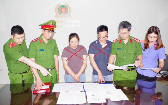 Bắt kế toán Lê Thị Lan Anh và sale bất động sản Nguyễn Tư Duy