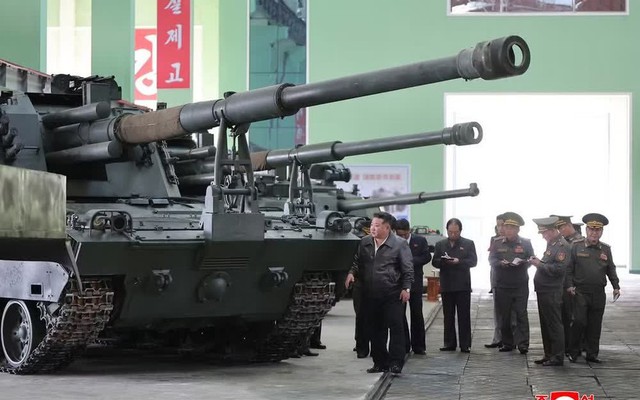 Pháo tự hành 'mạnh ngang K9' của Triều Tiên sẽ phục vụ trong Quân đội Nga?