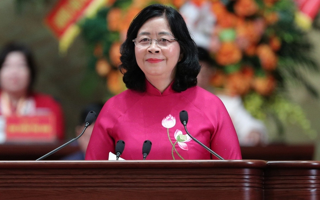 Bà Bùi Thị Minh Hoài tái đắc cử Chủ tịch Ủy ban Trung ương MTTQ Việt Nam khóa XI