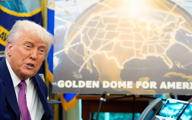 Dự án “Vòm Vàng” của ông Donald Trump có thể ngốn 1.200 tỉ USD