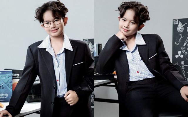 Con trai Khánh Thi - Phan Hiển "trổ mã" điển trai gây sốt, 11 tuổi sở hữu bảng thành tích đáng nể, 2 lần vô địch thế giới