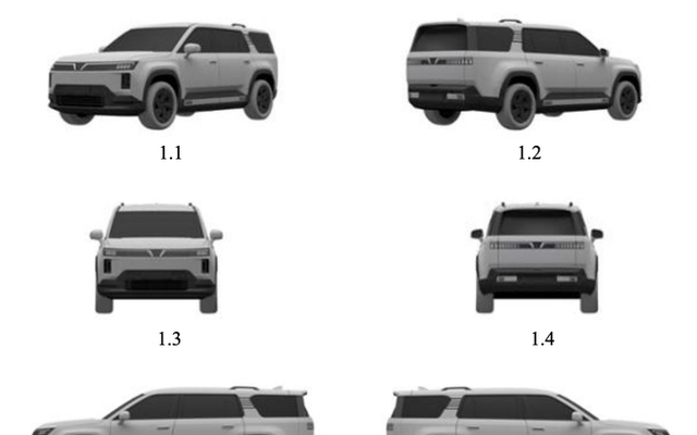 VinFast sắp tung 2 SUV cỡ lớn mới: Xe to ngang VF 9, một mẫu giống VF 8