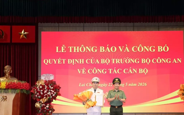 Lai Châu có tân Giám đốc Công an tỉnh