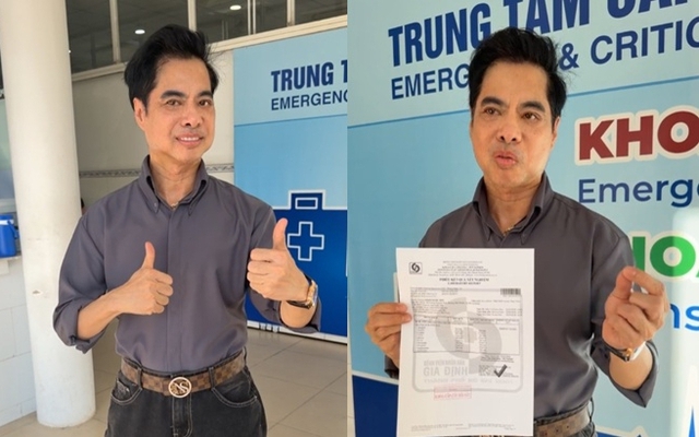 Kết quả xét nghiệm ma túy của danh ca Ngọc Sơn