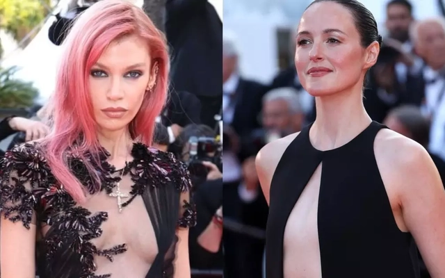 Váy xuyên thấu, hở bạo trên thảm đỏ Cannes ngày cuối