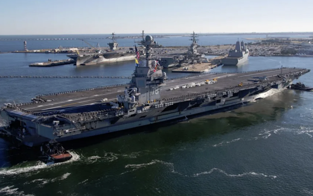 Mỹ biến siêu tàu sân bay USS Gerald R. Ford thành nhà máy điện hạt nhân nổi