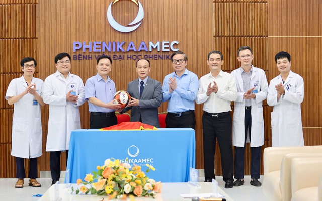 VFF bắt tay Bệnh viện Đại học Phenikaa, nâng tầm y học thể thao cho bóng đá Việt Nam