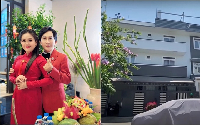 "Ông hoàng cải lương" cưới vợ 3 vừa đẹp vừa giỏi, mở 3 nhà hàng to, ở biệt thự 2 mặt tiền tại Bình Chánh