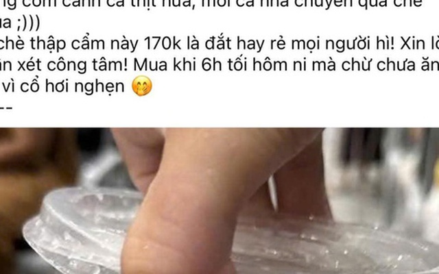 Ly chè 170.000 đồng ở Huế gây tranh cãi: Chủ quán lên tiếng
