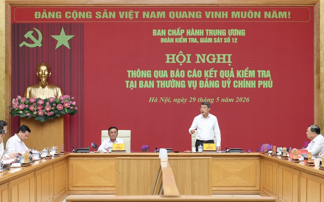 Bộ Chính trị quy định chức năng, nhiệm vụ, tổ chức bộ máy của Đảng ủy Chính phủ