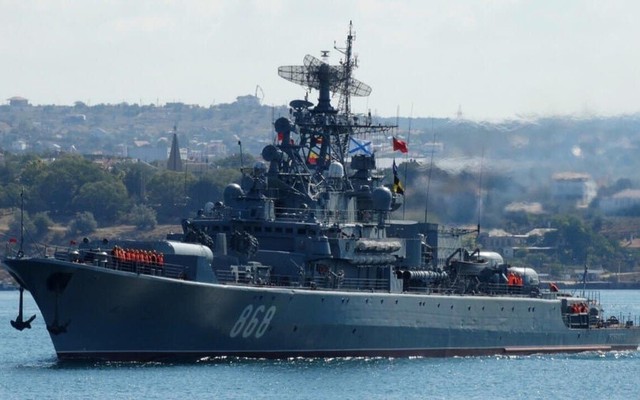 Chiếc tàu duy nhất thuộc Dự án 1135M trên Biển Đen bị trúng đạn tại Novorossiysk
