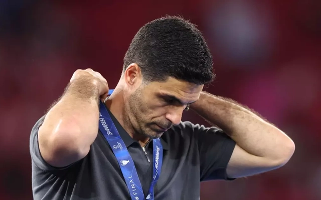 HLV Arteta nói gì khi Arsenal gục ngã ở chung kết C1?