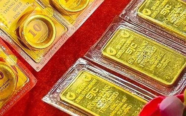 Chiều 4/5: Giá vàng miếng, vàng nhẫn đều quay đầu giảm
