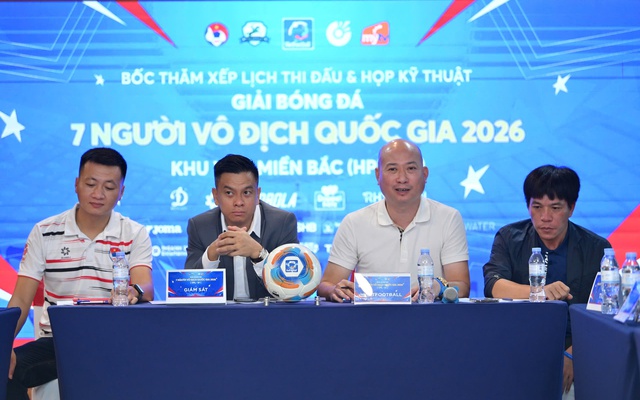 Ra mắt Giải bóng đá 7 người Vô địch Quốc gia 2026