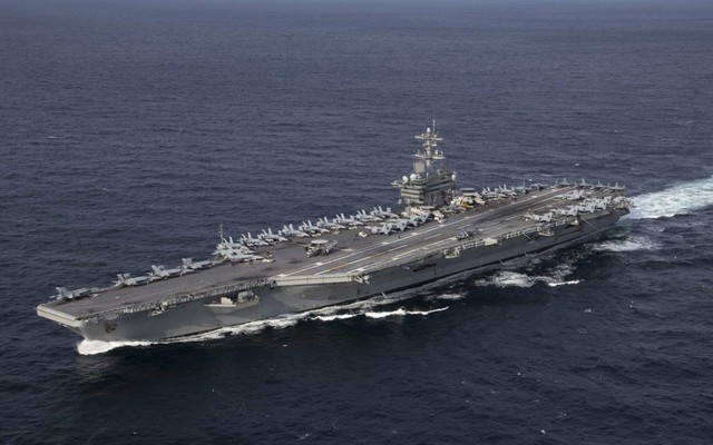 Tàu sân bay USS Abraham Lincoln gây sức ép mạnh lên Cuba