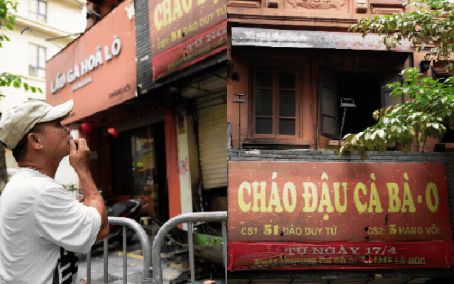 Lời kể nhân chứng vụ cháy quán cháo nổi tiếng tại Hà Nội: 4 người lớn trốn vào nhà vệ sinh hẹp, phải chồng lên nhau
