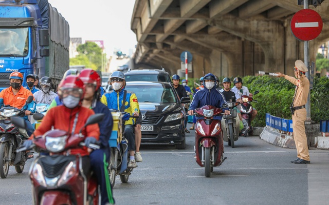 Xe máy xăng chiếm 97% trong vành đai 1 Hà Nội