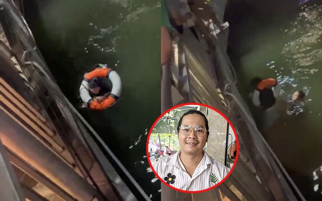 Chân dung người đàn ông đưa con cho vợ rồi lao xuống sông cứu người nhảy cầu ở Đà Nẵng