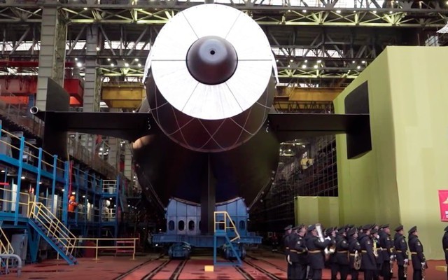Hé lộ tàu ngầm Khabarovsk tuyệt mật của Nga