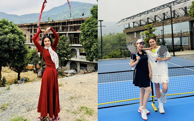 Cận cảnh biệt phủ 10.000m2 có cả biệt thự 10 phòng ngủ lẫn sân pickleball của nữ NSND 44 tuổi