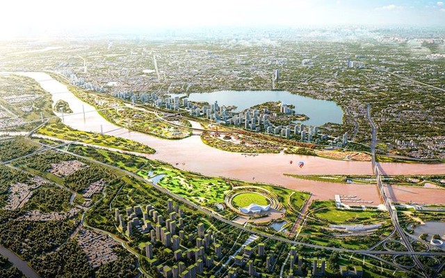 Đại Quang Minh - THACO - Hòa Phát dự kiến thu hồi gần 8.000ha đất, chi 290.000 tỷ đồng để GPMB làm siêu dự án “kỳ tích sông Hồng” 27 tỷ USD