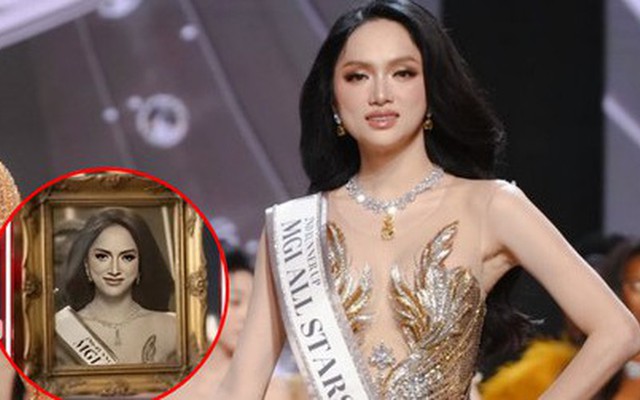 Ảnh chế hình thờ Hương Giang đã "bay màu"