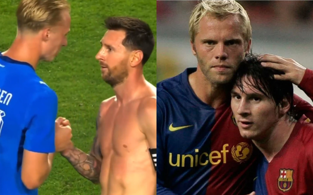 Messi sững sờ trước câu hỏi của cầu thủ Iceland sau 20 năm: "Chú có nhớ cháu là ai không?"