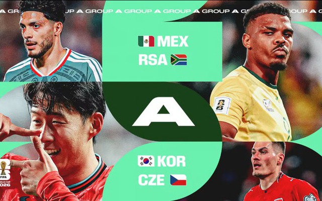 Lịch thi đấu World Cup ngày 12/6: Chủ nhà ra quân, Hàn Quốc tìm chiến thắng