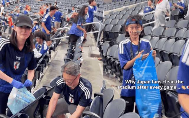 Video quay lén trên khán đài World Cup chứng minh người Nhật tinh tế nhất thế giới