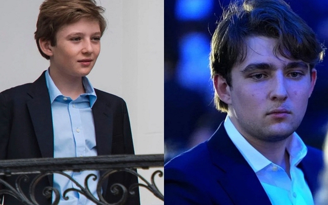 Tiếc cho con trai Tổng thống Mỹ Barron Trump