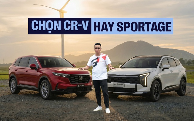 Honda CR-V đấu với Kia Sportage 2026: Đâu mới là 'ông vua' thực sự của phân khúc gầm cao cỡ C?