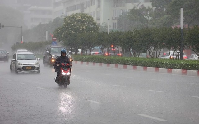 Miền Bắc sẽ xuất hiện mưa to liên tiếp trong 3 ngày tới