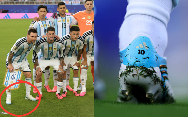 Messi không mang giày màu hồng giống phần đông cầu thủ Argentina tại World Cup 2026, ẩn ý đằng sau là gì?