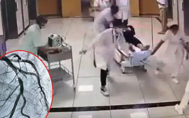 Đưa vợ đi khám bệnh, người đàn ông đột tử ngay cửa phòng khám và màn giành giật sự sống nghẹt thở trong 70 giây