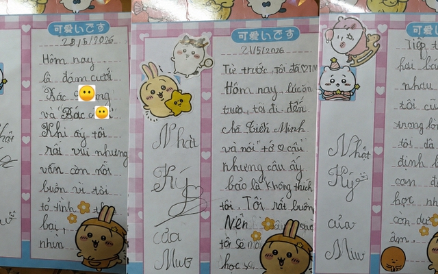 Phát hiện nhật ký "yêu đương" của em gái lớp 3, chị gái có cách xử lý nhận "mưa gạch đá" từ cộng đồng mạng