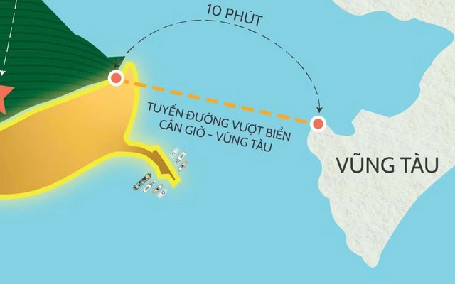 Thông tin mới nhất về siêu dự án hơn 93.000 tỷ đồng: Từ Cần Giờ sang Vũng Tàu chỉ còn 10 phút