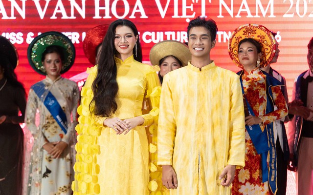 Trí Trung, Đan Tâm đăng quang Hoa hậu và Nam vương Di sản Văn hoá Việt Nam 2026