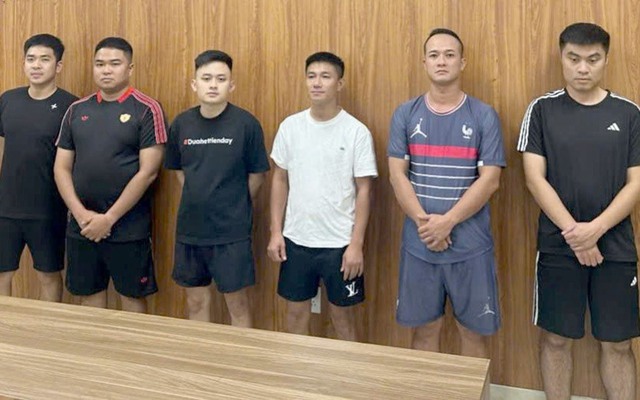 Tạm giữ 6 nghi phạm trong đường dây cá độ bóng đá hàng chục tỷ đồng ở Hải Phòng
