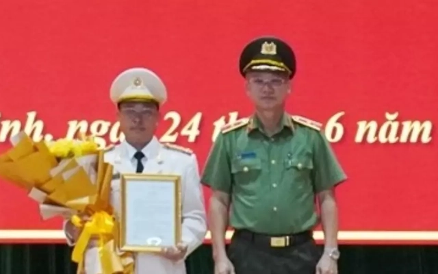 Công bố quyết định của Bộ trưởng Bộ Công an về công tác cán bộ