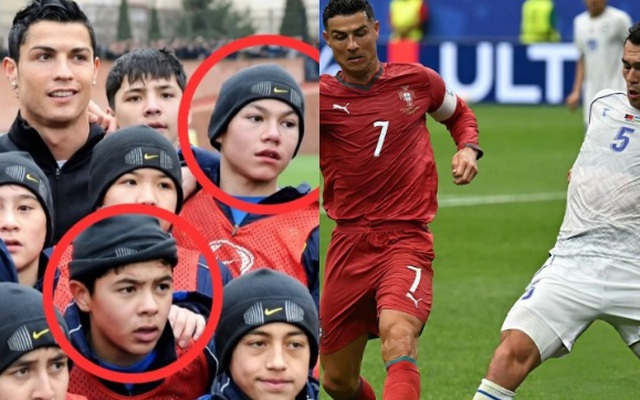 Ronaldo bị “quây” bởi đám trẻ con và cuộc hội ngộ đặc biệt ở World Cup 2026