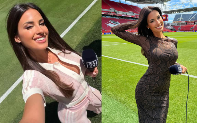 Nữ MC nóng bỏng nhất World Cup diện váy khoe đường cong "nghẹt thở", khiến fan "nổ mắt" quên luôn tỷ số!