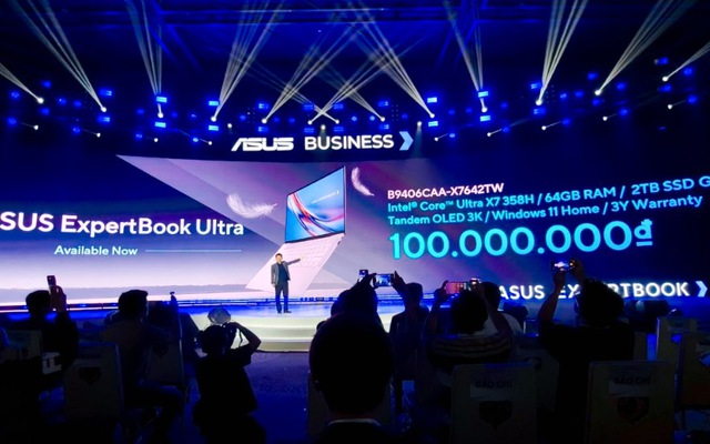 100 triệu đồng cho một chiếc laptop doanh nghiệp: Vì sao ASUS tự tin đưa ExpertBook Ultra lên mức giá này?