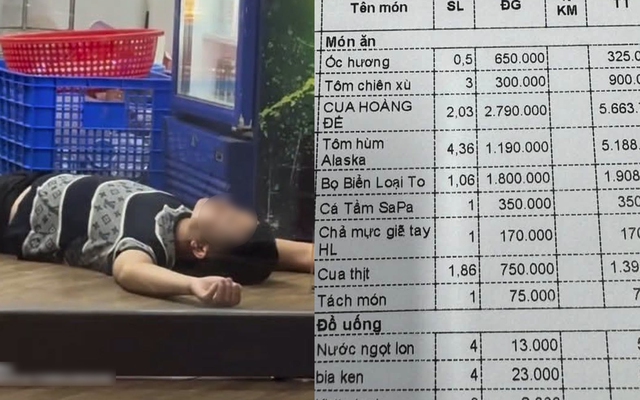 Vụ người đàn ông bị "bỏ bom" hóa đơn 16 triệu đồng: 1 phụ nữ trong nhóm yêu cầu chủ quán đính chính