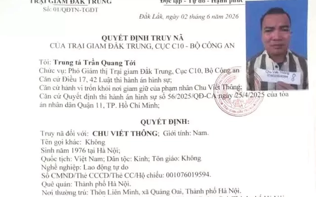 Truy nã phạm nhân bỏ trốn khỏi bệnh viện vùng Tây Nguyên