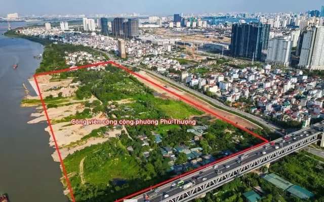 Bàn giao hơn 5ha đất triển khai dự án công viên đầu tiên của Trục đại lộ cảnh quan sông Hồng