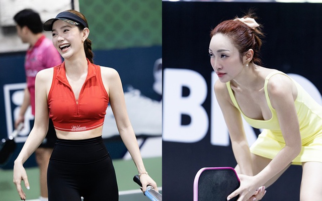 Dàn mỹ nhân Việt thu hút mọi ánh nhìn trong giải pickleball do bà xã Chi Bảo tổ chức